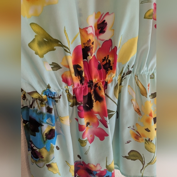 Jennifer & Grace Floral Sleeveless Top - Multicolor - Picture 4 of 7